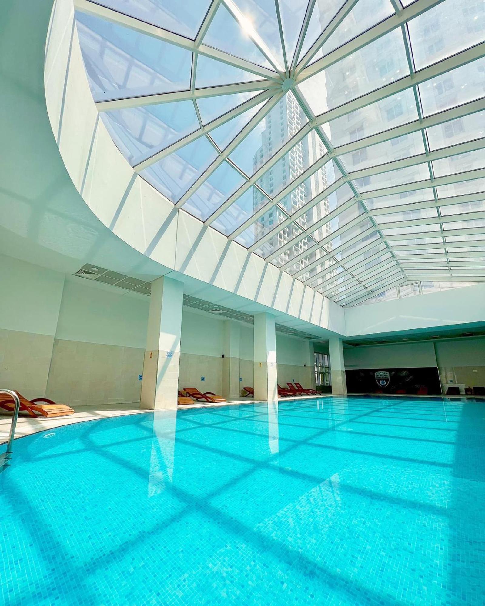 Skopje Sky City 19Th Floor Twin & 12Th Floor & 25Th & 33 Floor Apartments & With Pool & Spa & Gym & Parking Included In Price Extérieur photo